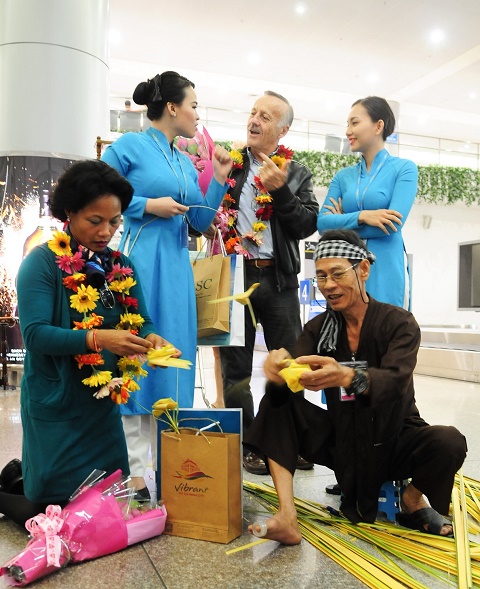 Du khách Pháp ‘xông đất’ TP Hồ Chí Minh ngày đầu năm 2018 ảnh 3
